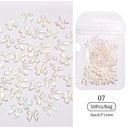 Butterfly Aurora Floral Resin Nail Art Kit Diy Sparkle Butterfly Aurora Floral Resin Nail Art Kit Diy Sparkle