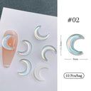 Butterfly Aurora Floral Resin Nail Art Kit Elegant DIY Sparkle Butterfly Aurora Floral Resin Nail Art Kit Elegant DIY Sparkle