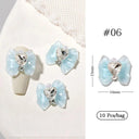 Butterfly Aurora Floral Resin Nail Art Kit Elegant DIY Sparkle Butterfly Aurora Floral Resin Nail Art Kit Elegant DIY Sparkle