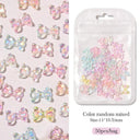 Butterfly Aurora Floral Resin Nail Art Kit Elegant DIY Sparkle Butterfly Aurora Floral Resin Nail Art Kit Elegant DIY Sparkle