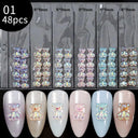 Butterfly Aurora Floral Resin Nail Art Kit Diy Sparkle Butterfly Aurora Floral Resin Nail Art Kit Diy Sparkle