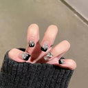 Butterfly Pink Press-On Nails Set: Charming Beauty Tools Included Butterfly Pink Press-On Nails Set: Charming Beauty Tools Included