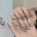 Butterfly Pink Press-On Nails Set: Charming Beauty Tools Included Butterfly Pink Press-On Nails Set: Charming Beauty Tools Included