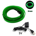 Car Interior LED Neon Light Strip Flexible USB Powered Car Interior LED Neon Light Strip Flexible USB Powered