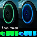 Car Luminous Valve Caps Illuminate Your Wheels with Bright Glow Car Luminous Valve Caps Illuminate Your Wheels with Bright Glow