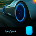Car Luminous Valve Caps Glow Night Wheels Standout Look Car Luminous Valve Caps Glow Night Wheels Standout Look