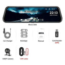 Car Mirror Camera Touch Screen Dual Recording Full HD Car Mirror Camera Touch Screen Dual Recording Full HD