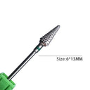 Carbide Tungsten Nail Drill Set For Precision Nail Care Kit Carbide Tungsten Nail Drill Set For Precision Nail Care Kit