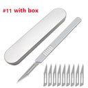 Carbon Steel Carving Scalpel Kit With Blades And Handle DIY Carbon Steel Carving Scalpel Kit With Blades And Handle DIY
