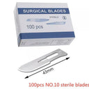 Carbon Steel Surgical Blades for Precision DIY Cutting Kit Carbon Steel Surgical Blades for Precision DIY Cutting Kit