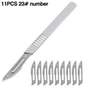 Carbon Steel Surgical Scalpel Knife Set for Precision Cuts Carbon Steel Surgical Scalpel Knife Set for Precision Cuts