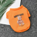 Cartoon Bear Pet Shirt for Dogs Chic Design Vibrant Colors Cartoon Bear Pet Shirt for Dogs Chic Design Vibrant Colors