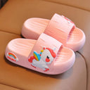 Cartoon Unicorn Kids Slippers: Enchanting Antislip Shoes Cartoon Unicorn Kids Slippers: Enchanting Antislip Shoes