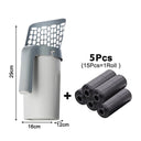 Cat Litter Scoop with Refill Bag - Easy Self Cleaning Tool Cat Litter Scoop with Refill Bag - Easy Self Cleaning Tool