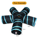 Cat Tunnel Interactive Foldable Toy for Small Pets Playtime Cat Tunnel Interactive Foldable Toy for Small Pets Playtime