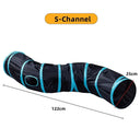 Cat Tunnel Interactive Foldable Toy for Small Pets Playtime Cat Tunnel Interactive Foldable Toy for Small Pets Playtime