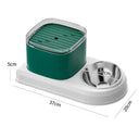 Cat Water Fountain With Automatic Feeding Bowl Fresh Water Cat Water Fountain With Automatic Feeding Bowl Fresh Water