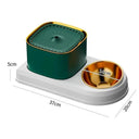 Cat Water Fountain With Automatic Feeding Bowl Fresh Water Cat Water Fountain With Automatic Feeding Bowl Fresh Water