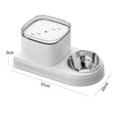 Cat Water Fountain With Automatic Feeding Bowl Fresh Water Cat Water Fountain With Automatic Feeding Bowl Fresh Water