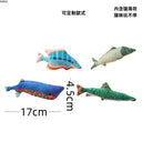 Catnip Plush Kitten Teeth Grinding Toy for Dental Health Catnip Plush Kitten Teeth Grinding Toy for Dental Health