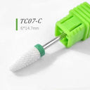 Ceramic Nail Drill Bits Set for Precision Manicure Care Ceramic Nail Drill Bits Set for Precision Manicure Care