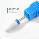 Ceramic Nail Drill Bits Set for Precision Manicure Care Ceramic Nail Drill Bits Set for Precision Manicure Care