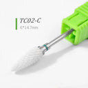 Ceramic Nail Drill Bits Set for Precision Manicure Care Ceramic Nail Drill Bits Set for Precision Manicure Care
