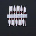 Ceramic Nail Drill Bits Set Precision Milling and Filing Kit Ceramic Nail Drill Bits Set Precision Milling and Filing Kit