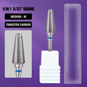 Ceramic Tungsten Carbide Nail Drill Bit Set for Manicure Ceramic Tungsten Carbide Nail Drill Bit Set for Manicure