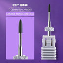 Ceramic Tungsten Carbide Nail Drill Bit Set for Manicure Ceramic Tungsten Carbide Nail Drill Bit Set for Manicure