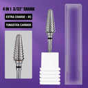 Ceramic Tungsten Carbide Nail Drill Bit Set for Manicure Ceramic Tungsten Carbide Nail Drill Bit Set for Manicure