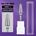 Ceramic Tungsten Carbide Nail Drill Bit Set for Manicure Ceramic Tungsten Carbide Nail Drill Bit Set for Manicure