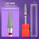 Ceramic Tungsten Carbide Nail Drill Bit Set for Manicure Ceramic Tungsten Carbide Nail Drill Bit Set for Manicure