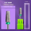Ceramic Tungsten Carbide Nail Drill Bit Set for Manicure Ceramic Tungsten Carbide Nail Drill Bit Set for Manicure