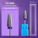 Ceramic Tungsten Carbide Nail Drill Bit Set for Manicure Ceramic Tungsten Carbide Nail Drill Bit Set for Manicure