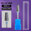 Ceramic Tungsten Carbide Nail Drill Bit Set for Manicure Ceramic Tungsten Carbide Nail Drill Bit Set for Manicure