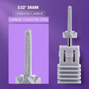 Ceramic Tungsten Carbide Nail Drill Bit Set for Manicure Ceramic Tungsten Carbide Nail Drill Bit Set for Manicure