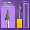 Ceramic Tungsten Carbide Nail Drill Bit Set for Manicure Ceramic Tungsten Carbide Nail Drill Bit Set for Manicure