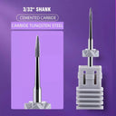 Ceramic Tungsten Carbide Nail Drill Bit Set for Manicure Ceramic Tungsten Carbide Nail Drill Bit Set for Manicure