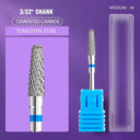 Ceramic Tungsten Carbide Nail Drill Bit Set for Manicure Ceramic Tungsten Carbide Nail Drill Bit Set for Manicure