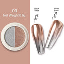 Champagne Gold Mirror Nail Art Powder For Stunning Nails Champagne Gold Mirror Nail Art Powder For Stunning Nails
