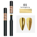 Champagne Gold Mirror Nail Art Powder For Stunning Nails Champagne Gold Mirror Nail Art Powder For Stunning Nails