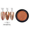 Champagne Gold Mirror Nail Art Powder For Stunning Nails Champagne Gold Mirror Nail Art Powder For Stunning Nails