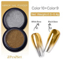Champagne Gold Mirror Nail Art Powder For Stunning Nails Champagne Gold Mirror Nail Art Powder For Stunning Nails