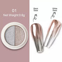 Champagne Gold Mirror Nail Art Powder For Stunning Nails Champagne Gold Mirror Nail Art Powder For Stunning Nails