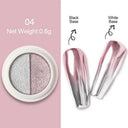 Champagne Gold Mirror Nail Art Powder For Stunning Nails Champagne Gold Mirror Nail Art Powder For Stunning Nails