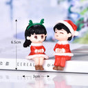 Charming Christmas Couple Ornaments Festive Tree Decor 2023 Charming Christmas Couple Ornaments Festive Tree Decor 2023