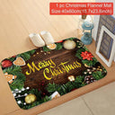 Charming Elk Christmas Doormat For Holiday Cheer Gift Charming Elk Christmas Doormat For Holiday Cheer Gift