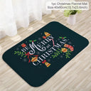 Charming Elk Christmas Doormat For Holiday Cheer Gift Charming Elk Christmas Doormat For Holiday Cheer Gift