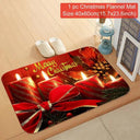 Charming Elk Christmas Doormat For Holiday Cheer Gift Charming Elk Christmas Doormat For Holiday Cheer Gift